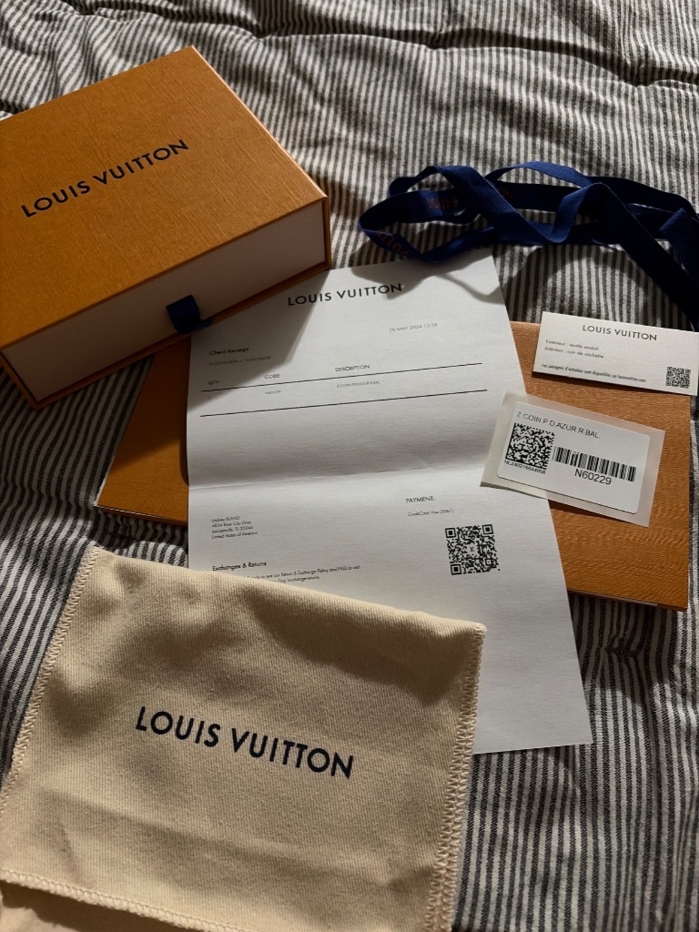 Louis Vuitton Damier Azur zippy wallet - Picture 5 of 14